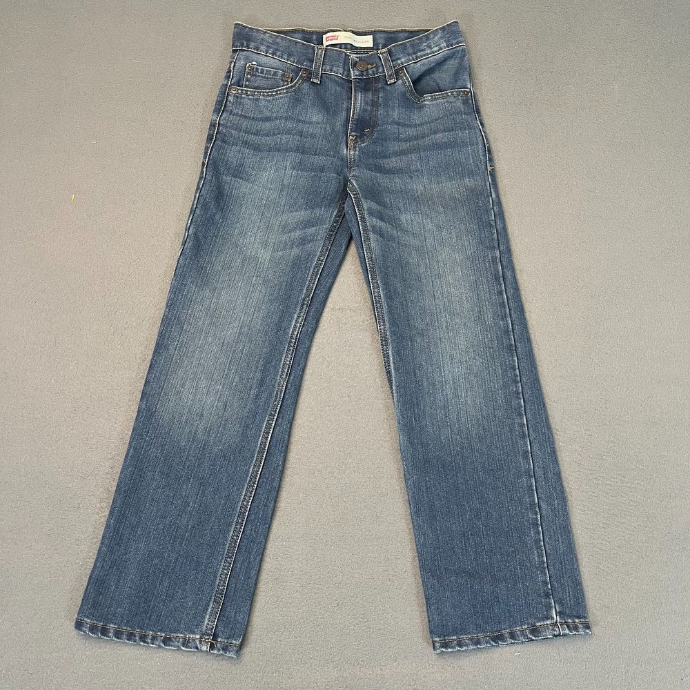Levi's Dark Blue Straight Leg Women's Jeans